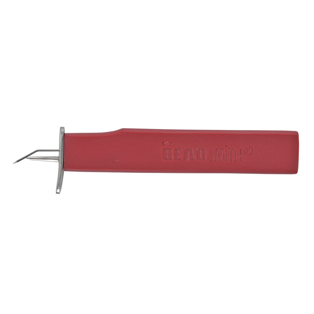 Knotting tool for beading and threading