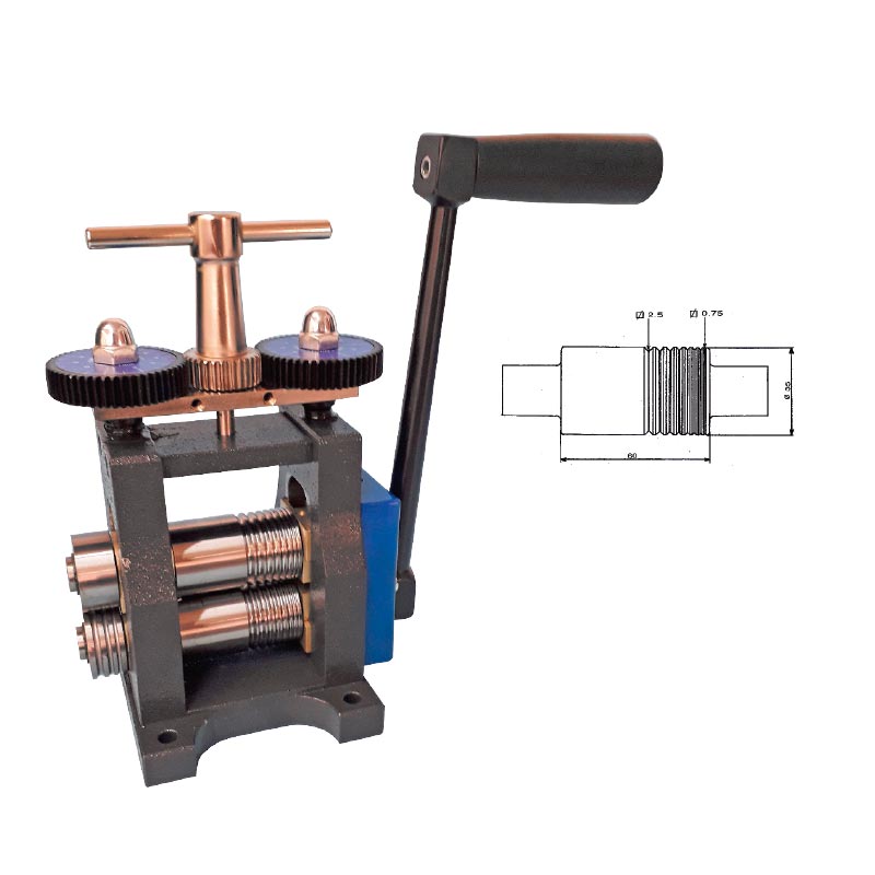 Mini combination rolling mill 60 mm (sheet and wire)