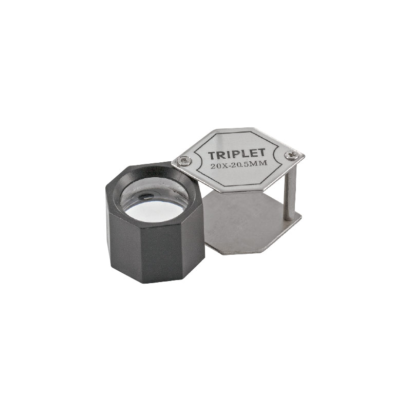 Triplet lens loupe x 20