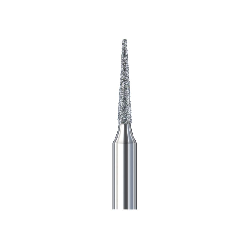 Busch diamond coated 858 tapered conical burr