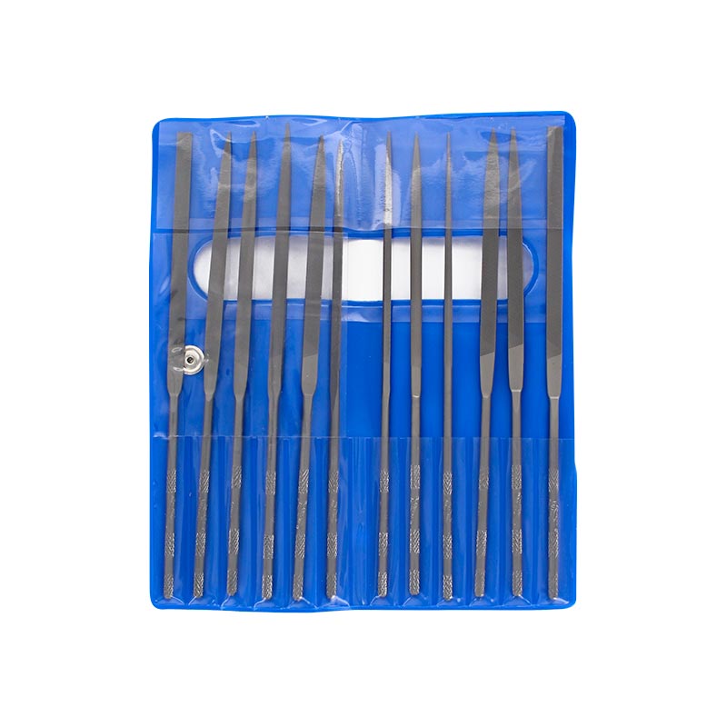 Set of 12 Vallorbe 2483 needle files - L 160mm