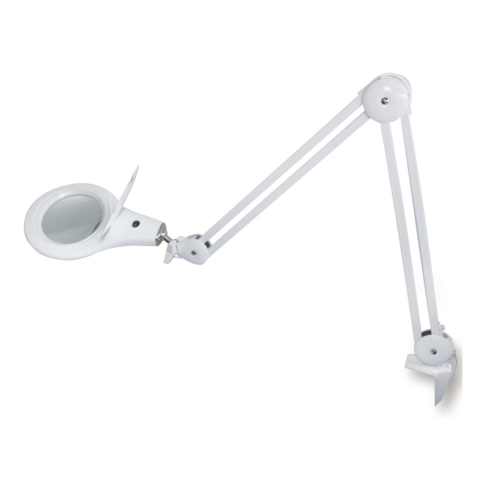 Fluorescent magnifier lamp