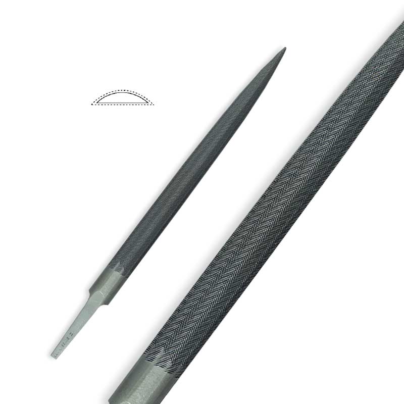 Vallorbe half-round extra narrow needle file for rings n°1566