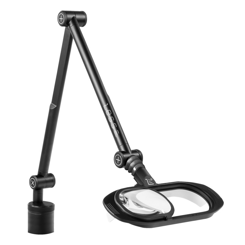 Prisma One bench lamp with (x2) magnifier