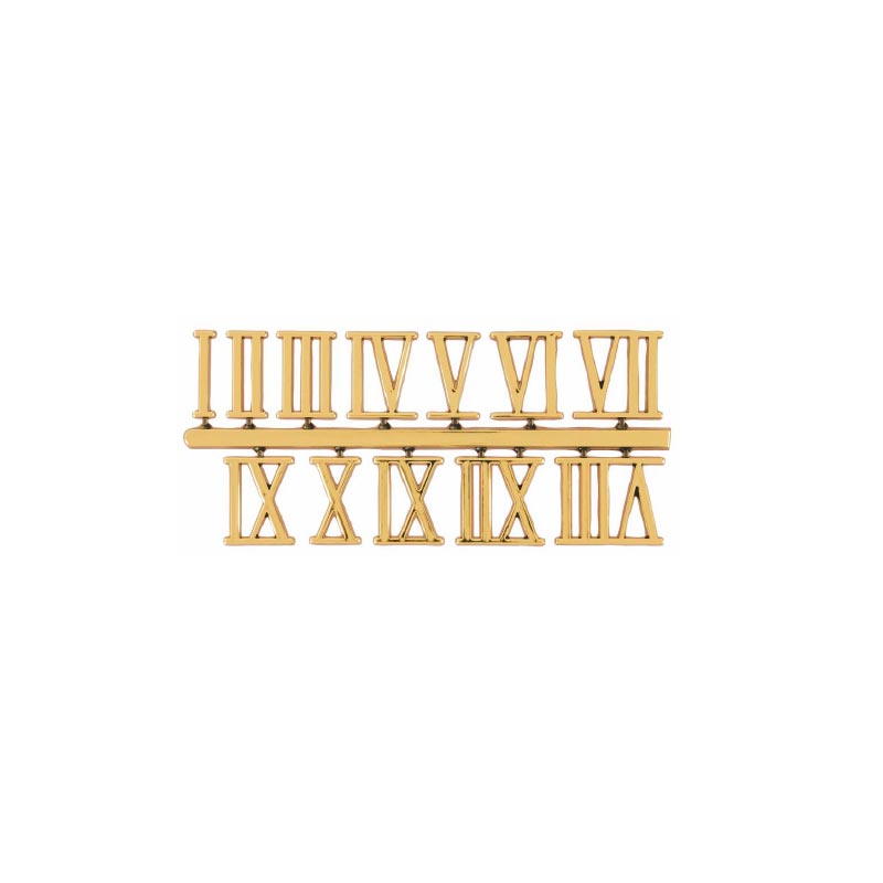 Self-adhesive Roman numerals