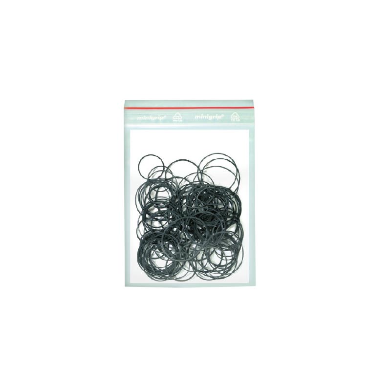 Sachet of 100 round gaskets section diam. 0.65 to 1.80mm