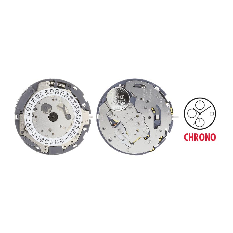 Miyota OS10 quartz watch movement