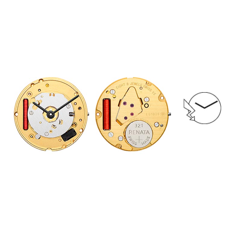 Watch movements ETA E61031