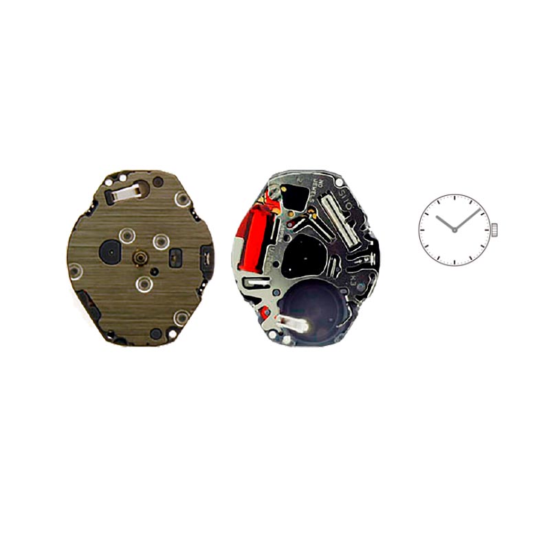 Quartz SII VJ20 watch movement