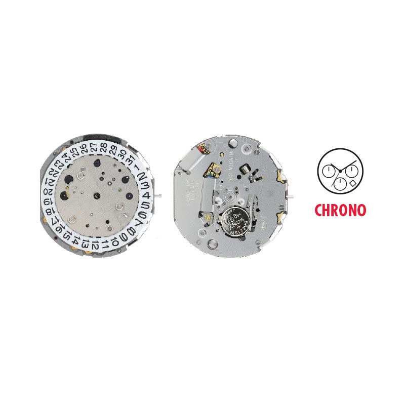 Watch movements MIYOTA JS26