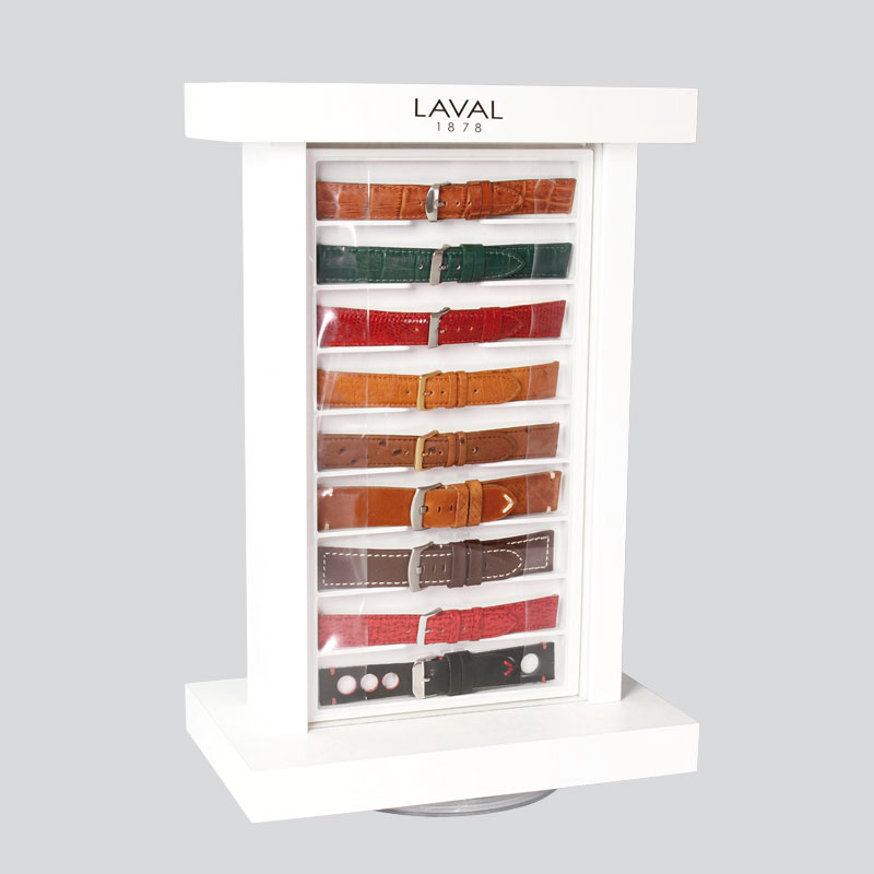 Rotary LAVAL display case - for 21 watch straps 18 to 30 mm