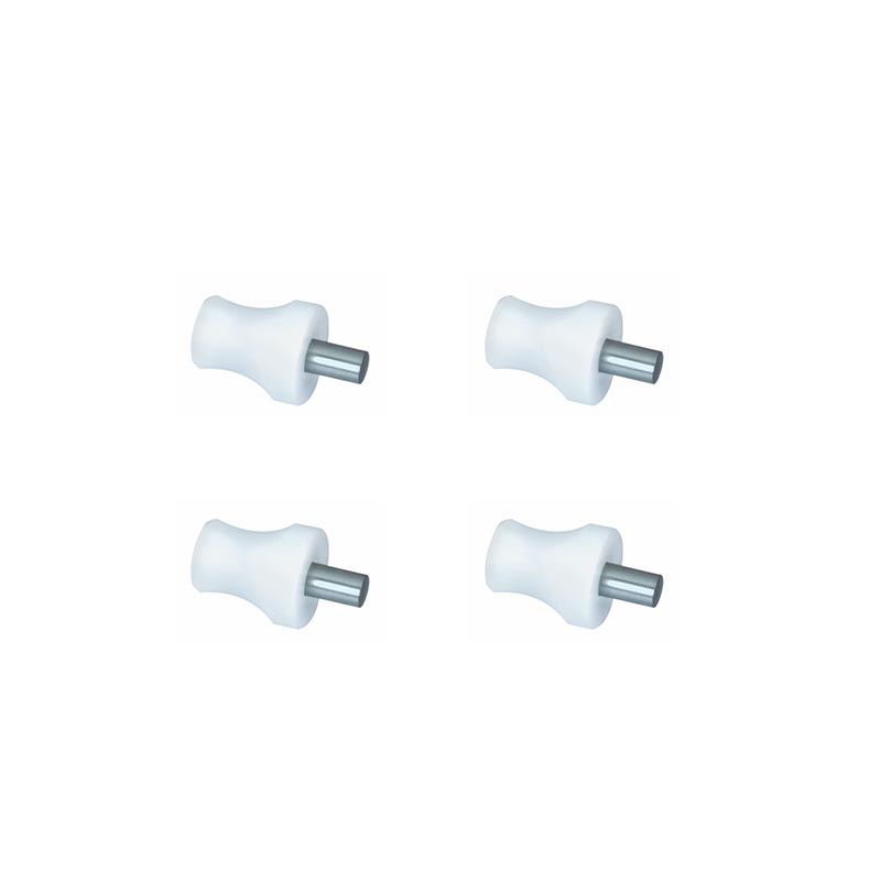 Set of 4 concave Delrin® dies for Horotec watch case tool