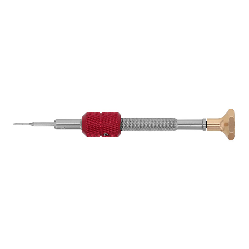 Dynamometric screwdriver, 2.00 mm green head, made of stainless steel