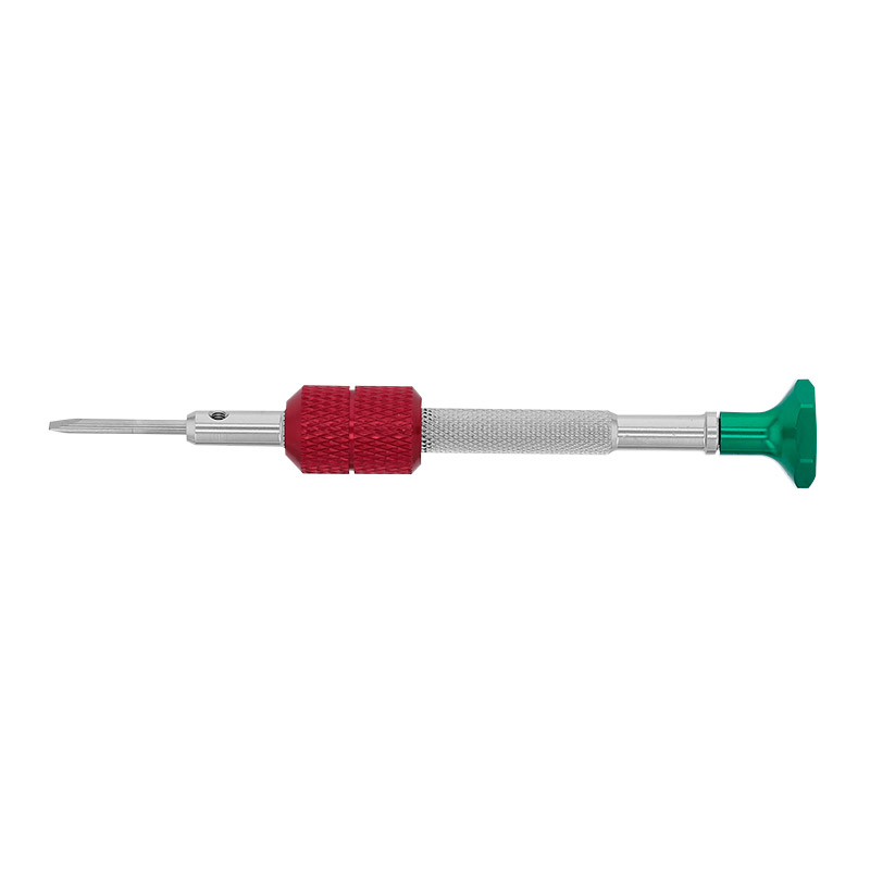 Dynamometric screwdriver, 2.00 mm green head, made of stainless steel